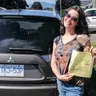 Happy Right of Way driving student